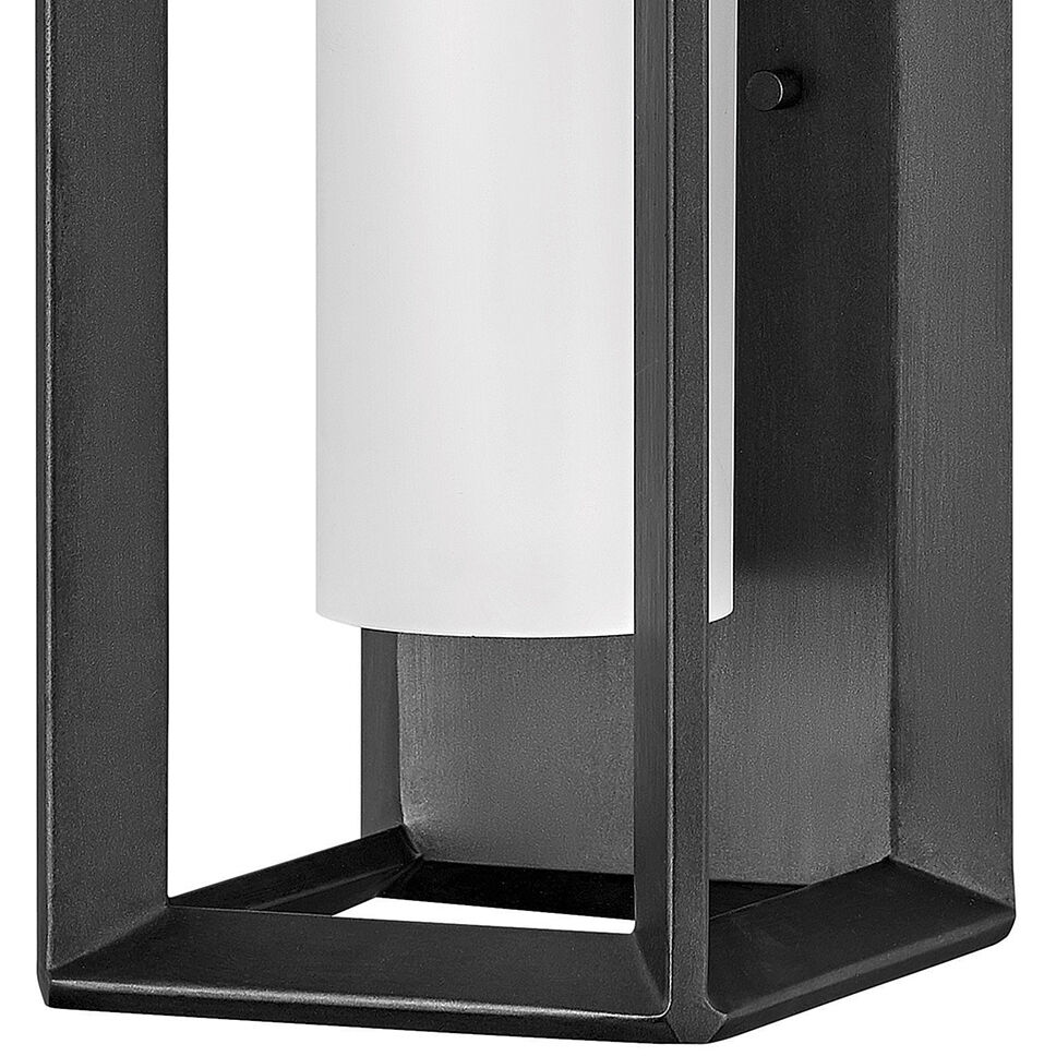 Rhodes Outdoor Wall Mount Lantern in Brushed Graphite