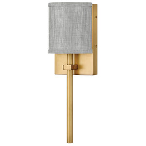 Galerie Avenue LED 6 inch Heritage Brass ADA Sconce Wall Light