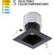 Pop-in LED Black Complete Kit Recessed Lighting