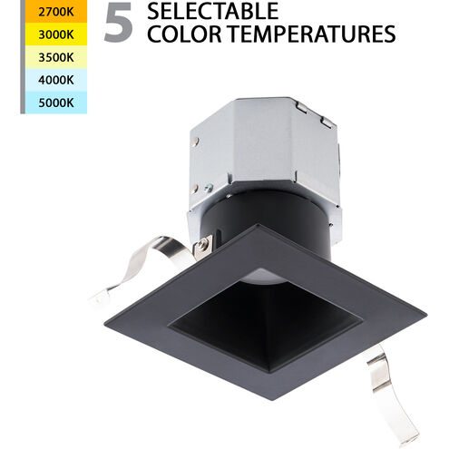 Pop-in LED Black Complete Kit Recessed Lighting