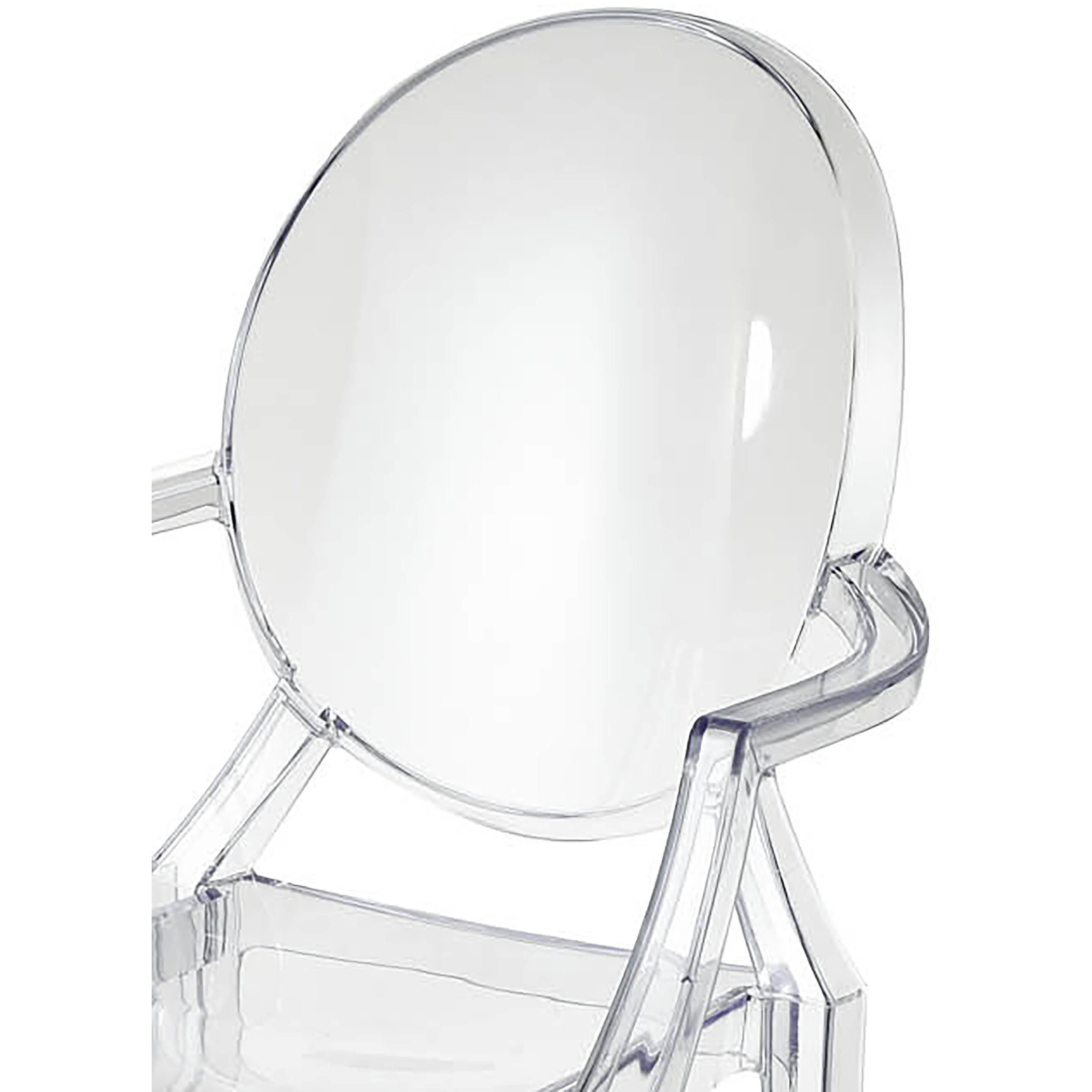 Vanish Clear Chair, Set of 2