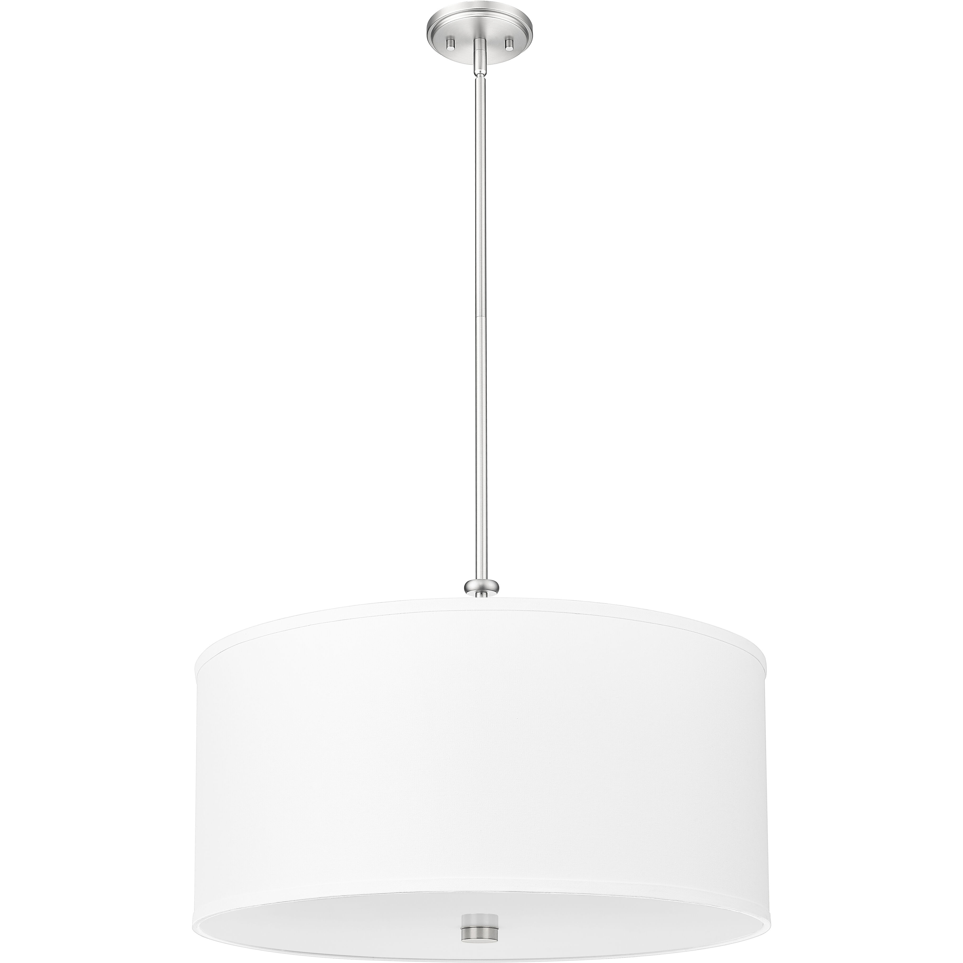Linden LED 24 inch Brushed Nickel Pendant Ceiling Light