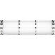 Harper LED 16 inch Chrome Bathroom Vanity Light Wall Light