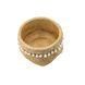 Woven Natural/White Outdoor Planter