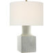AERIN Aviva 24 inch 15 watt Volcanic Ivory Table Lamp Portable Light