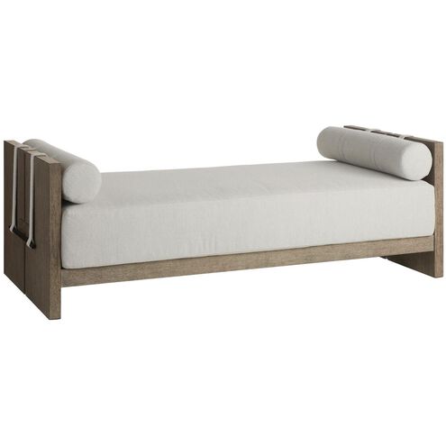 Dominic Porpoise and Willow with Aged Bronze Outdoor Daybed