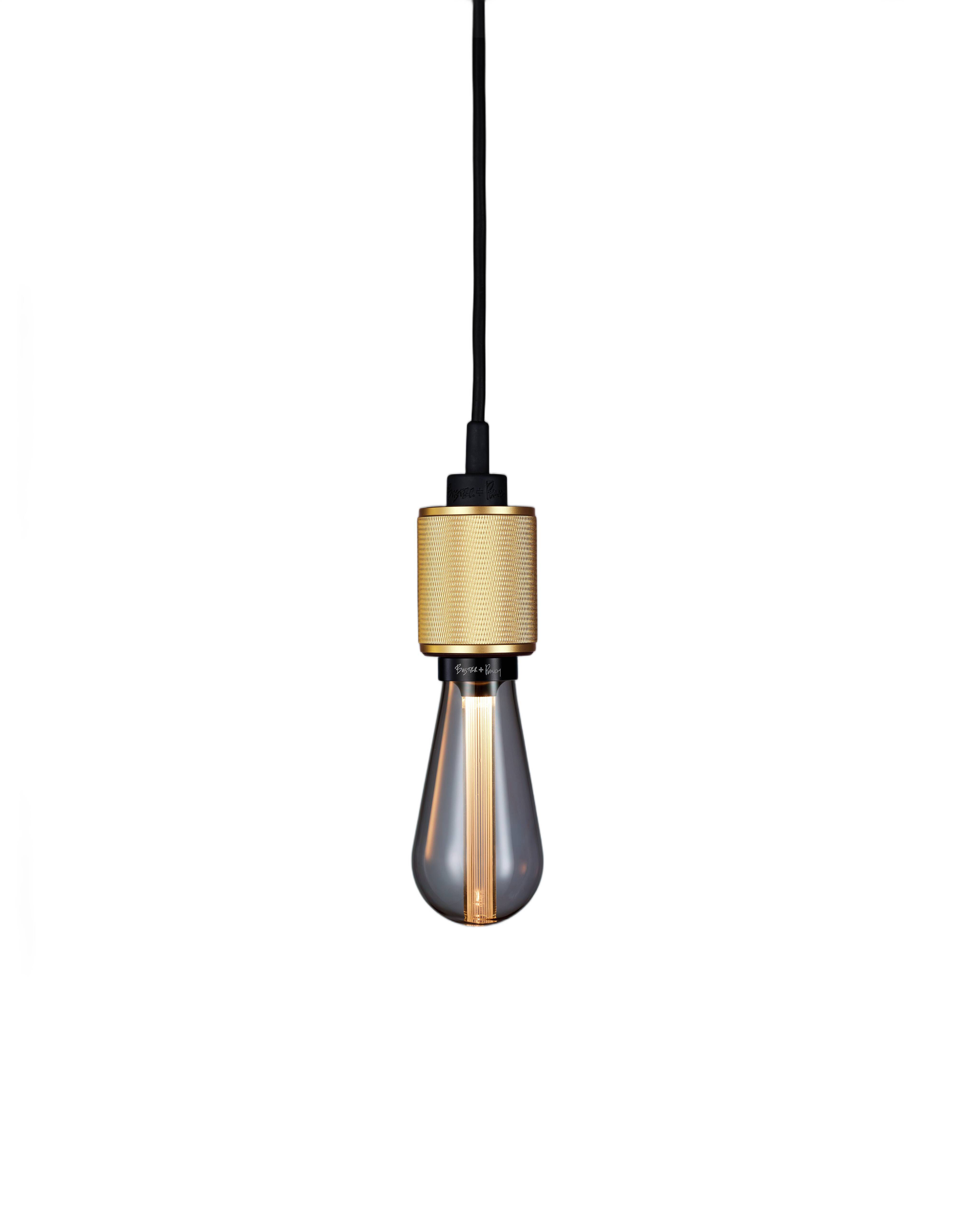 Heavy Metal LED 4.72 inch Brass Pendant Ceiling Light