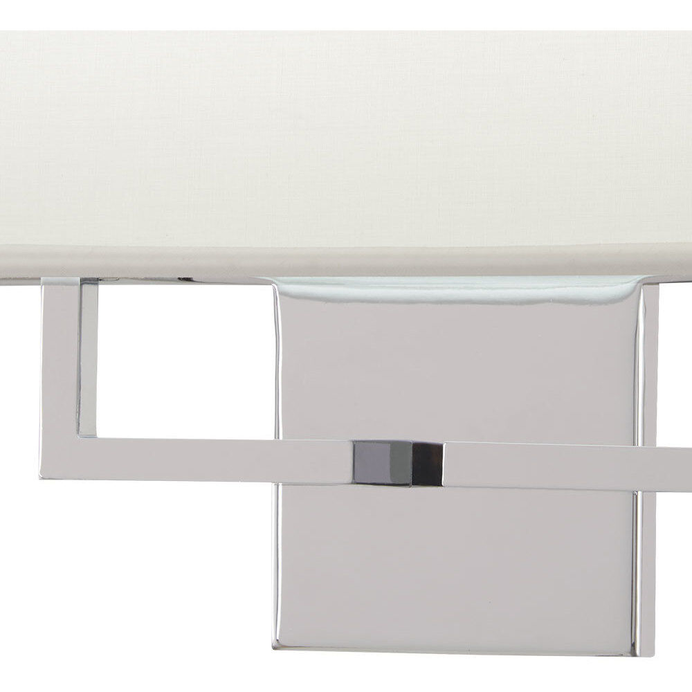 Sconces 2 Light 16 inch Chrome Wall Sconce Wall Light in Incandescent