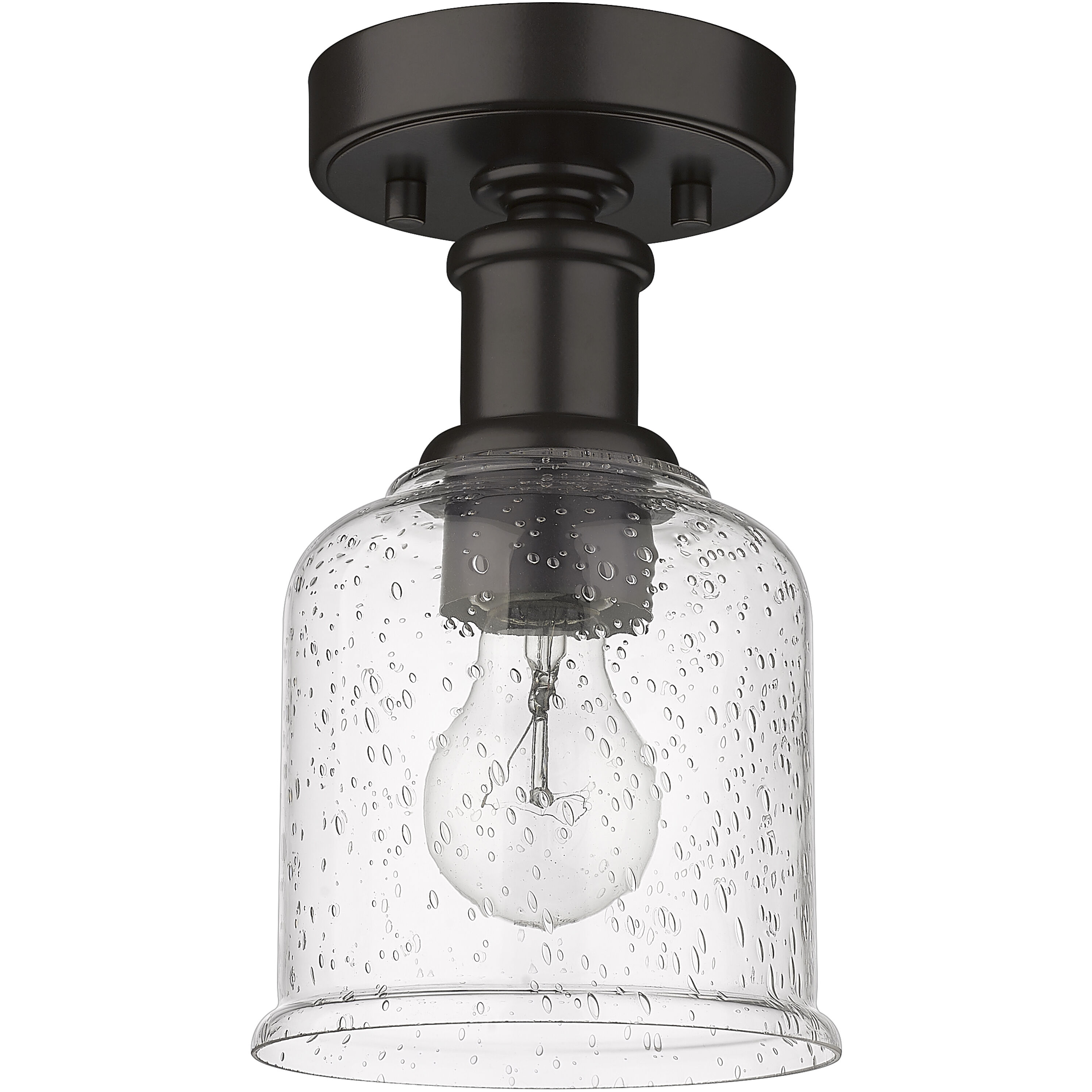 Bryant 1 Light 5.5 inch Bronze Flush Mount Ceiling Light