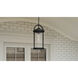 Reece 1 Light 8.75 inch Earth Black Outdoor Hanging Lantern