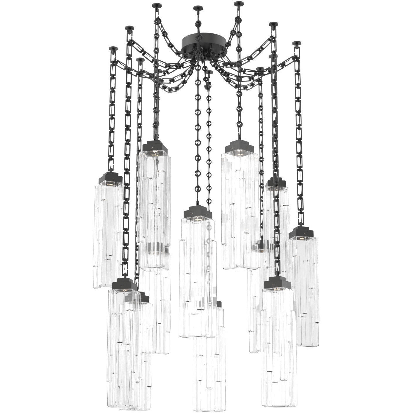 Ledgestone 12 Light 13.50 inch Pendant