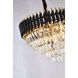 Canada 16 Light 32 inch Black and Gold Chandelier Ceiling Light