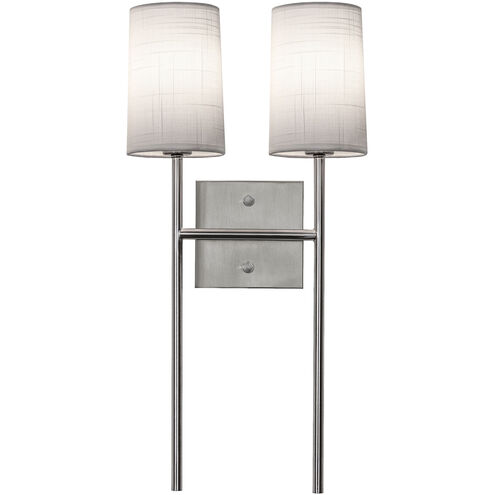 Rose LED 9.7 inch Satin Nickel ADA Sconce Wall Light