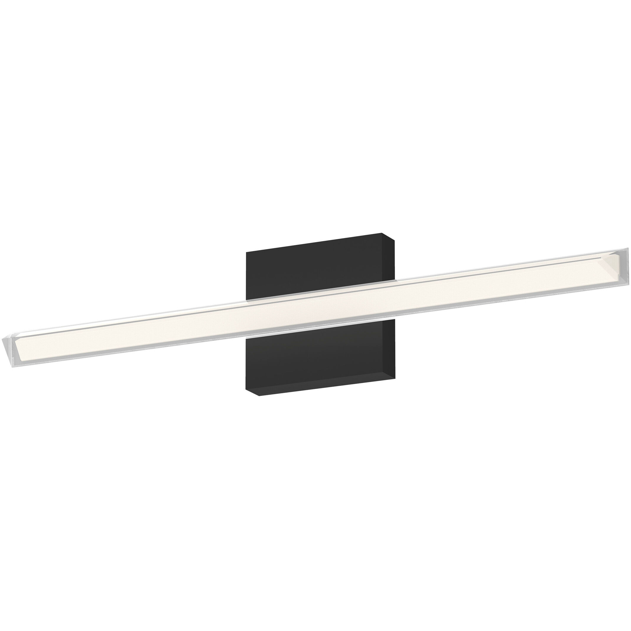 Saphir Bath Vanity Light Wall Light in Black