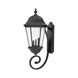 Telfair 3 Light 31 inch Matte Black Exterior Wall Mount