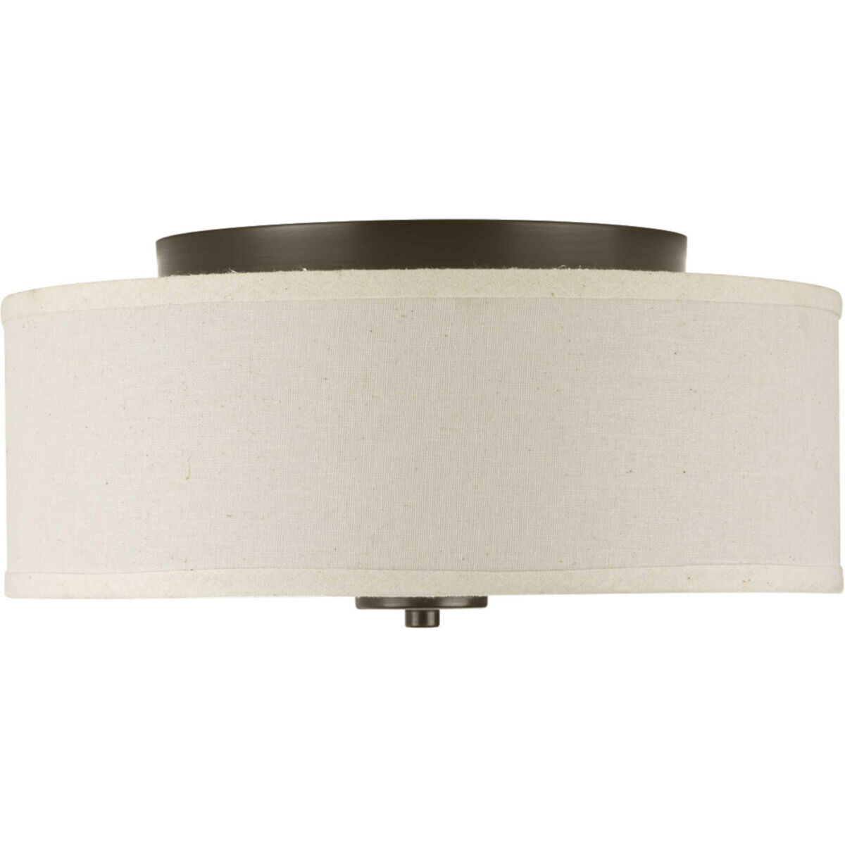 Inspire 2 Light 13 inch Antique Bronze Flush Mount Ceiling Light