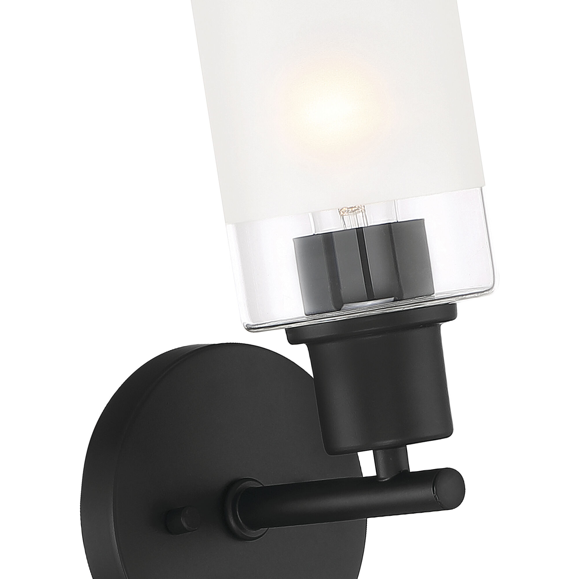 Cedar Lane 1 Light 6 inch Matte Black Vanity Light Wall Light