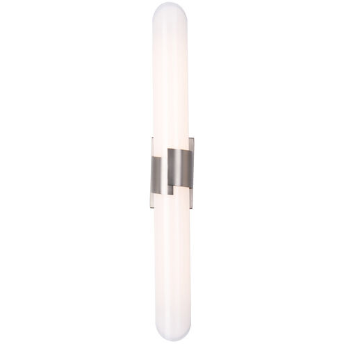 Fallon LED 22.5 inch Brushed Nickel Bath Vanity & Wall Light, dweLED