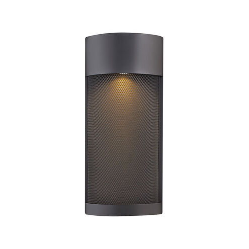Aria Outdoor Wall Lantern in Black