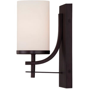 Colton 1 Light 4.75 inch English Bronze Wall Sconce Wall Light, Essentials
