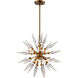 Collins 6 Light 24 inch Antique Gold Pendant Ceiling Light