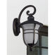 Springdale 1 Light 18 inch Black Gold Outdoor Wall Sconce