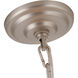 Canada 8 Light 26 inch Pewter Chandelier Ceiling Light, Pewter Frame
