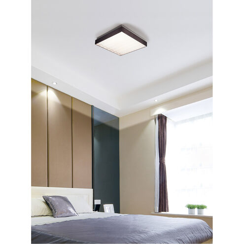 Mirage 18 inch Deep Taupe Flush Mount Ceiling Light