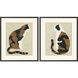 Animals Brown and Black and Multi and Neutral Framed Art