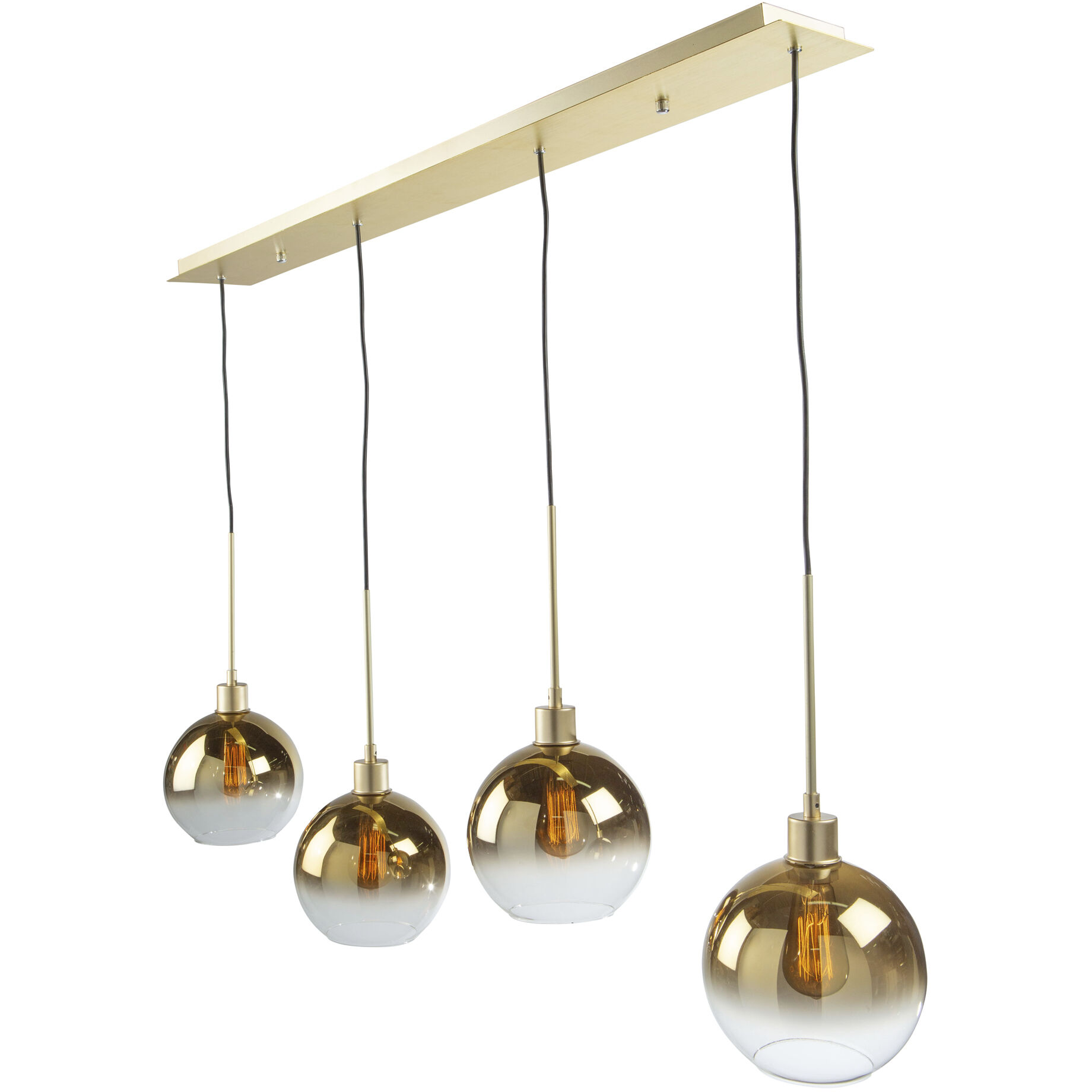 Morning Mist 4 Light 48 inch Gold Island Light Ceiling Light