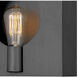 Lisa McDennon Ludlow 1 Light 10.5 inch Brushed Graphite Indoor Wall Sconce Wall Light