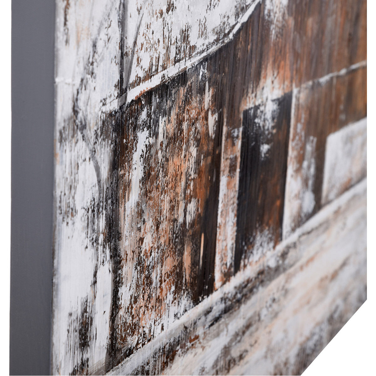 Aged Barnhouse Multi-Color Canvas Wall Art