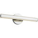 Drew & Jonathan Colt 1 Light 18 inch Chrome Bath Vanity Wall Light