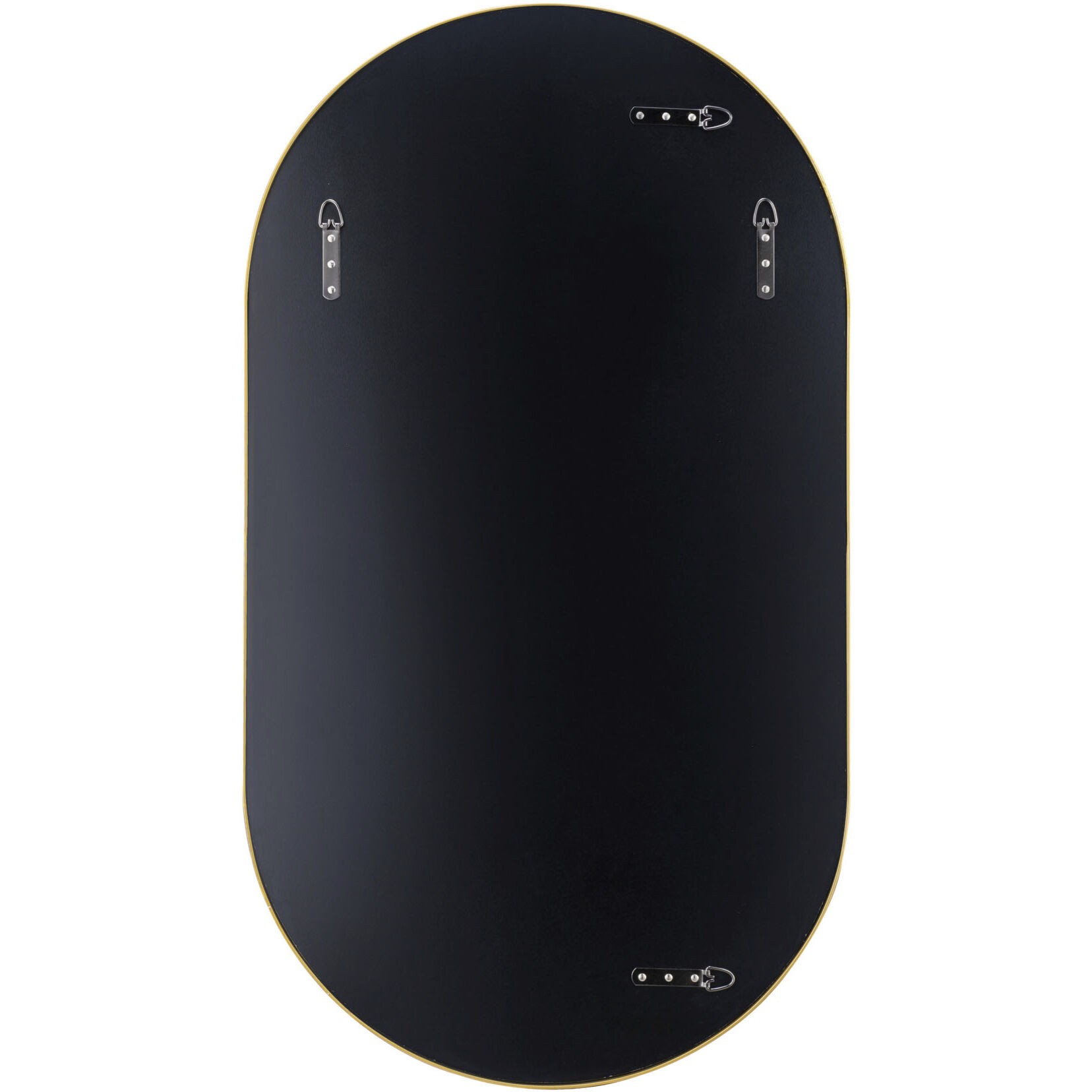 Capsule 40 X 22 inch Gold Wall Mirror