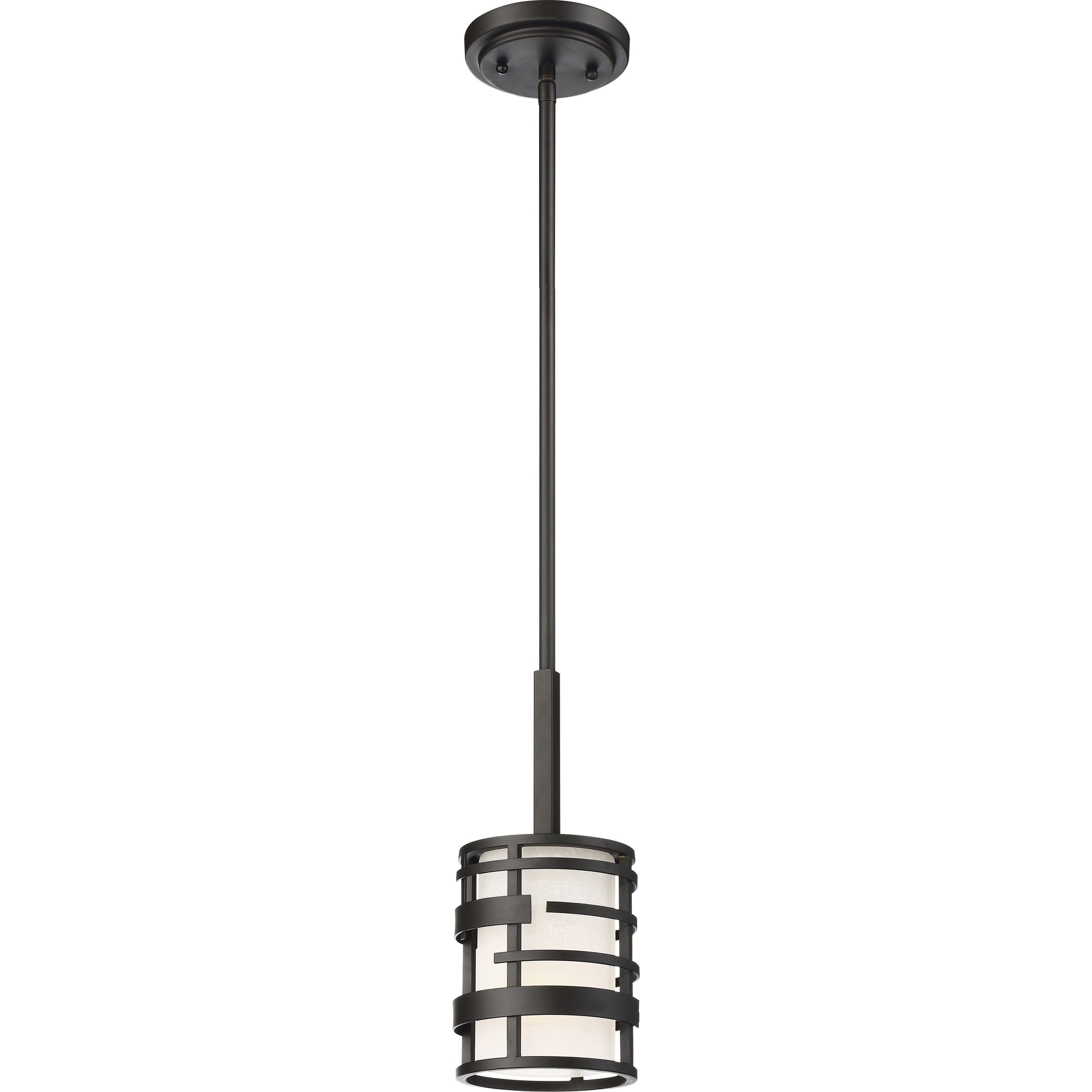Lansing 1 Light 5 inch Textured Black Mini Pendant Ceiling Light