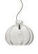 Pinta 1 Light Bronze Pendant Ceiling Light in Clear Pinta Glass