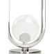 Doyle 27.25 inch 150.00 watt Polished Nickel Table Lamp Portable Light in Silver