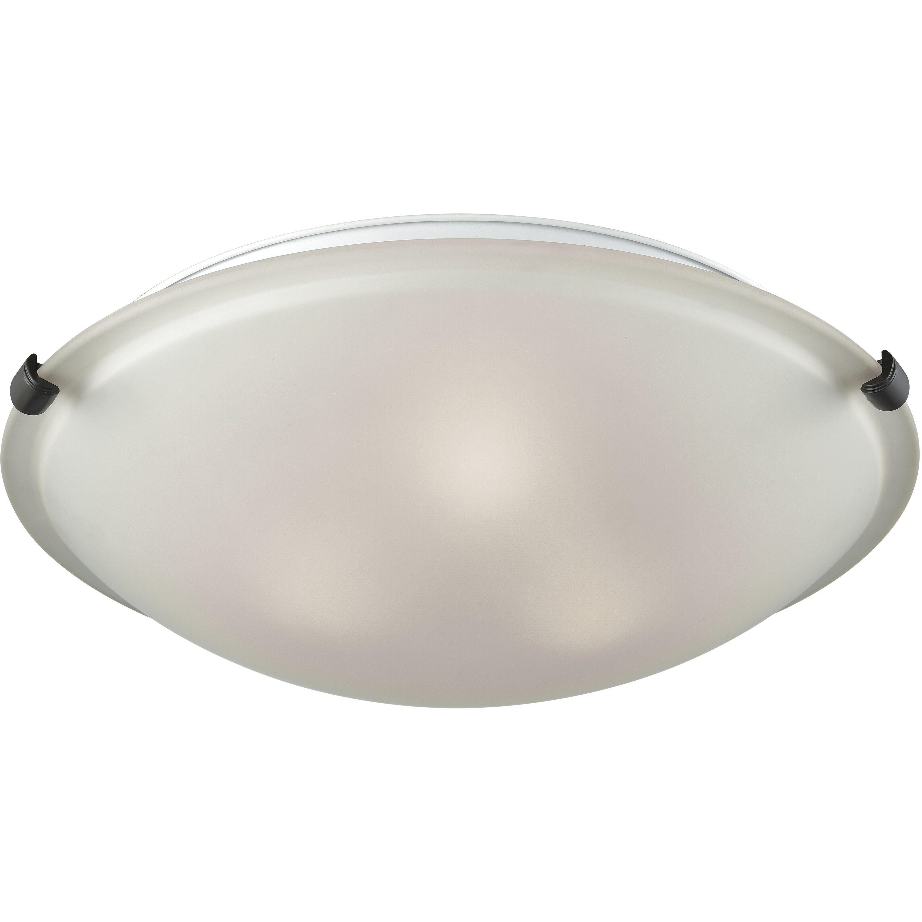 Sunglow 3 Light 17 inch Brushed Nickel Flush Mount Ceiling Light