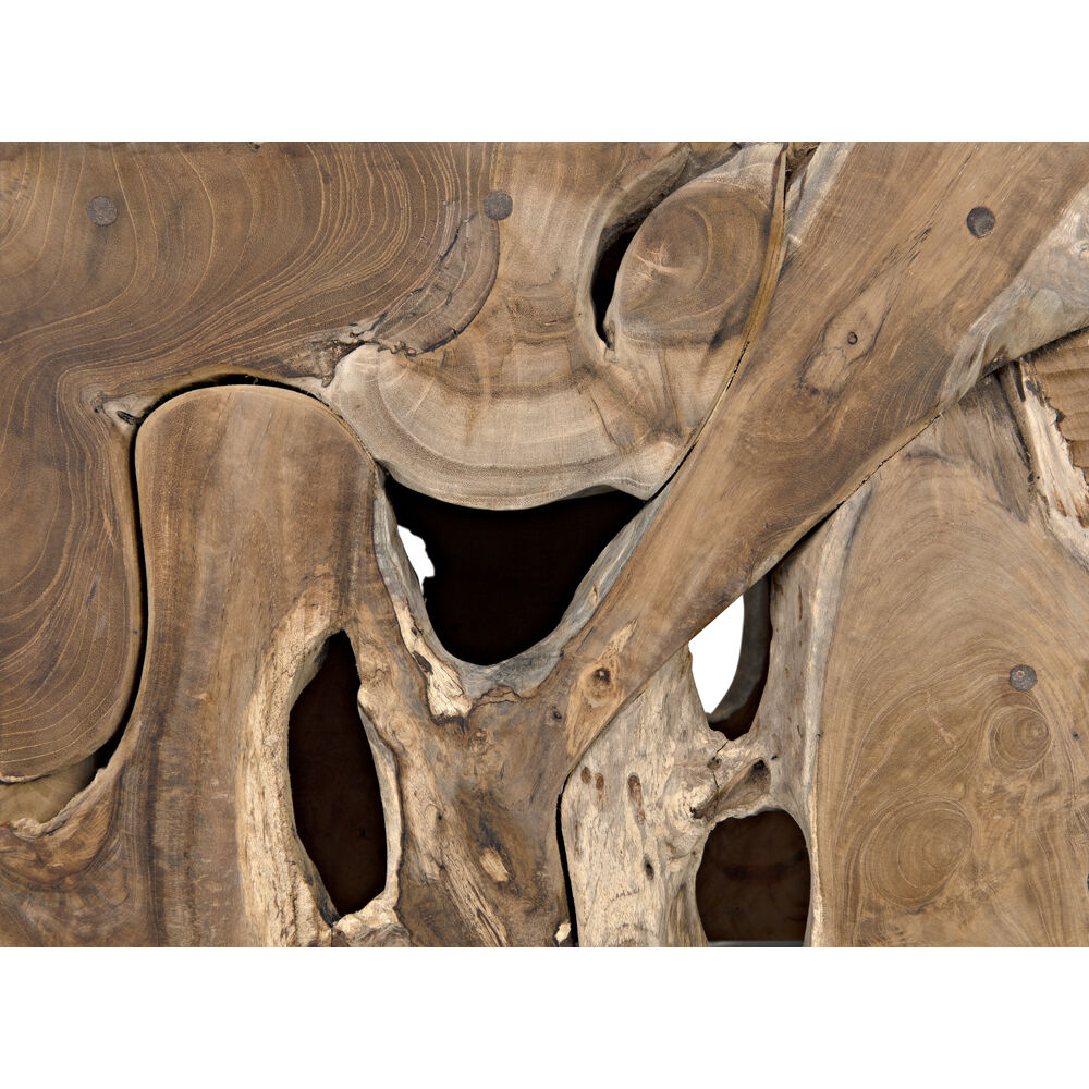 Vert 16 X 16 inch Clear Coat Satin Side Table