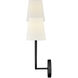 Cora Sconce Wall Light in Black