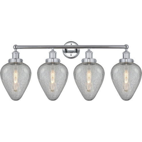 Geneseo 4 Light 33 inch Polished Chrome Bath Vanity Light Wall Light