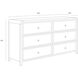 Tierra Natural / Antique White / Antique White Dresser, Small