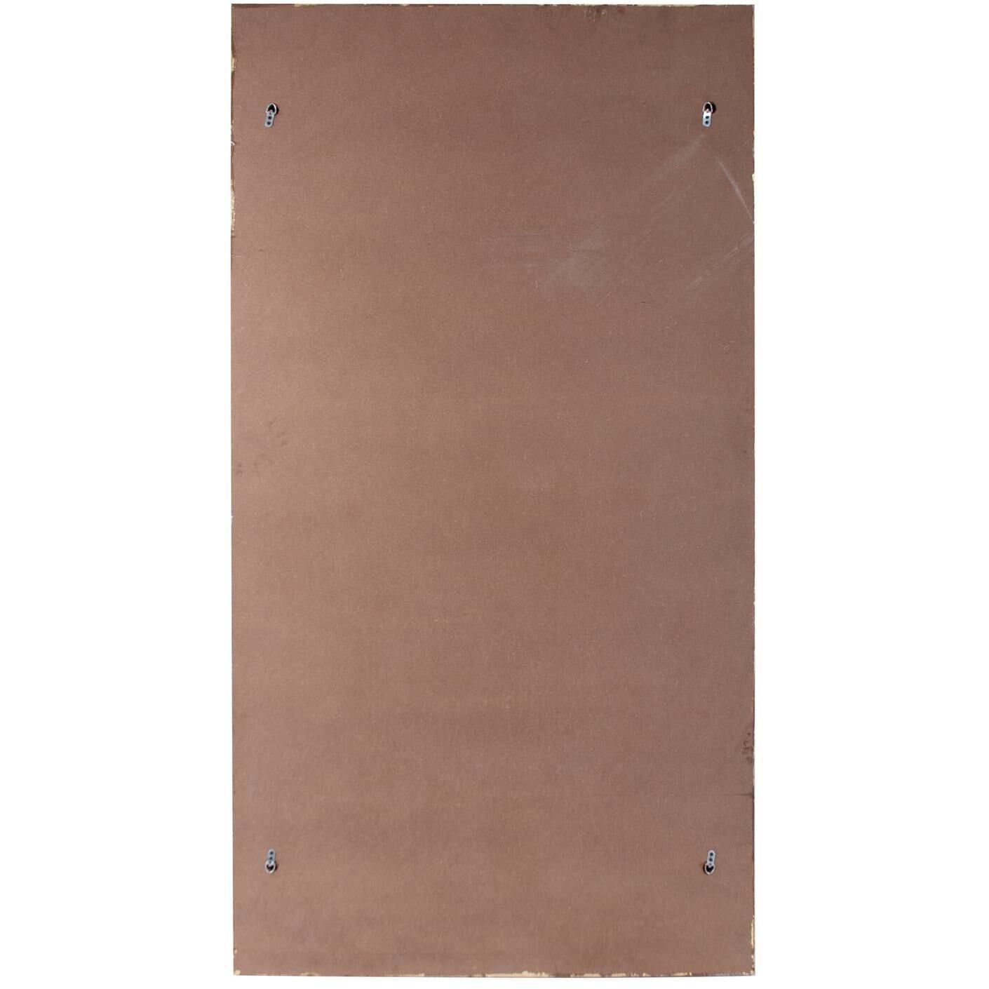 Barragan 87 X 47.25 inch Vintage Gold Mirror