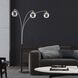Orson 87 inch 40.00 watt Brushed Nickel Arc Floor Lamp Portable Light