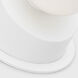 Kelly by Kelly Wearstler Nodes Sconce Wall Light in Matte White