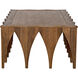 Zelenko 62 X 32 inch Dark Walnut Coffee Table