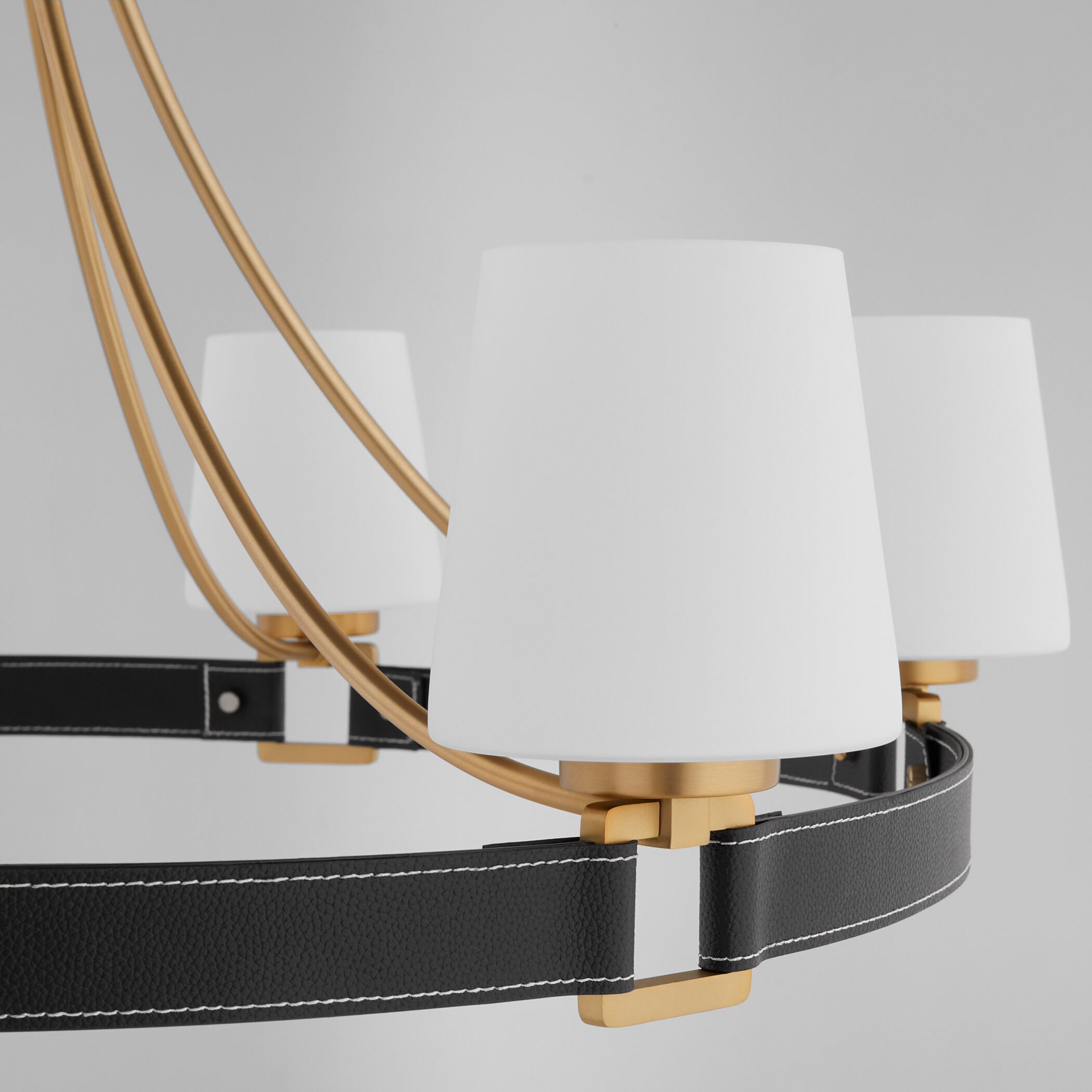 Hidalgo 6 Light 33.5 inch Aged Brass Chandelier Ceiling Light