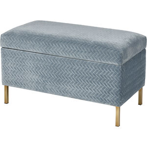 Shake Blue with Gold Bench