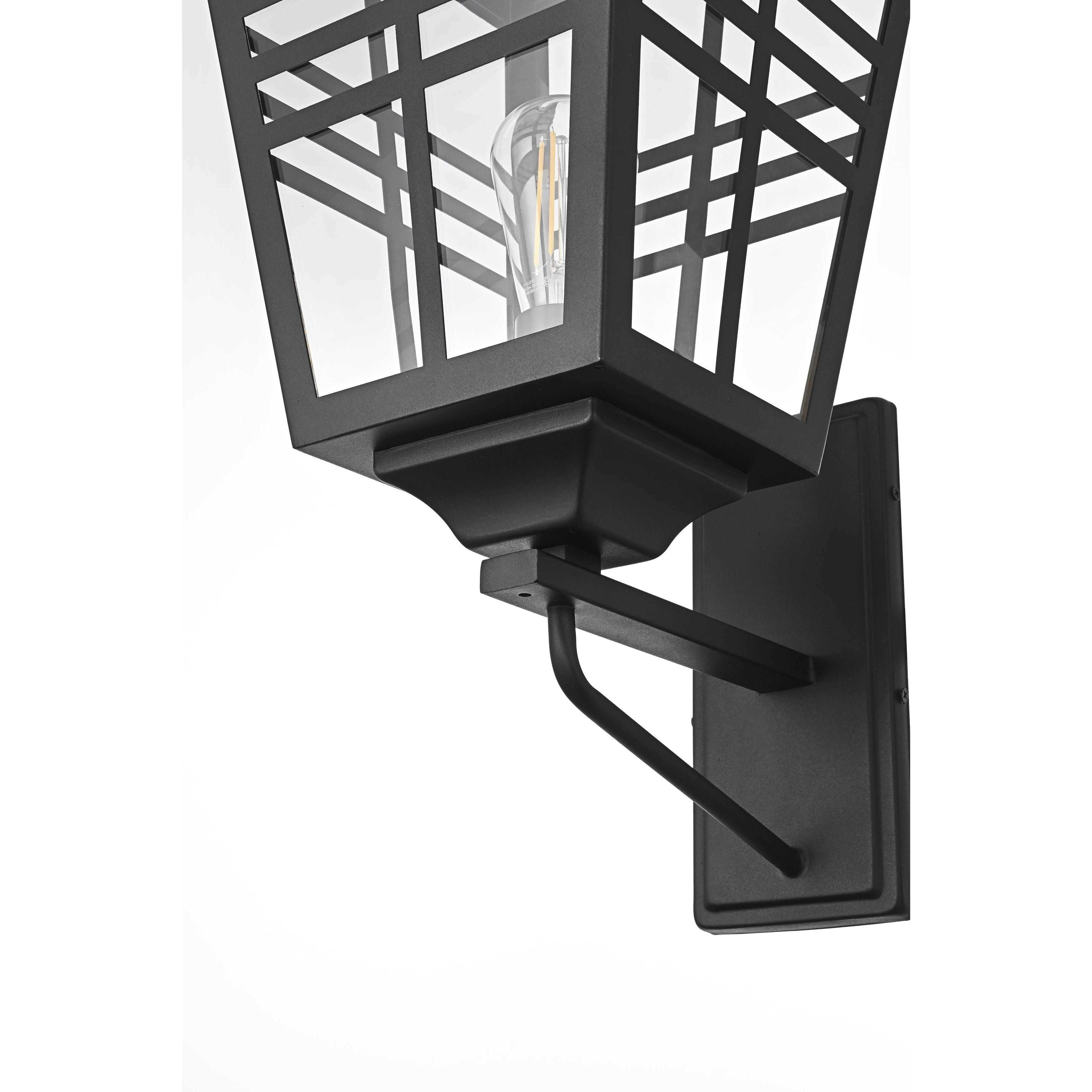 Macon 1 Light 24 inch Black Outdoor Wall Sconce