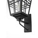 Macon 1 Light 24 inch Black Outdoor Wall Sconce